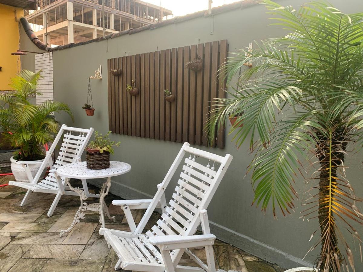 Lindo Sobrado Amarelo -próximo a praia Mongaguá Exterior foto